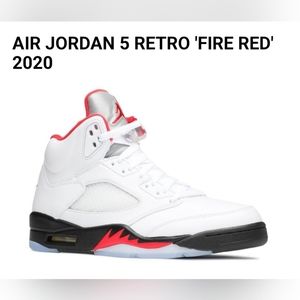 Air Jordan 5 retro fire red 2020 size 12 men DS (Dead stock)
